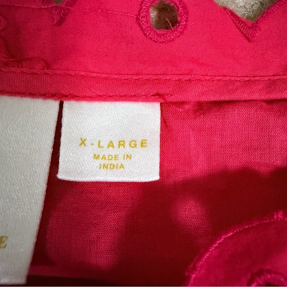 NWOT - Anthropologie Maeve Scalop Lace Tank Top XL - Picture 5 of 6